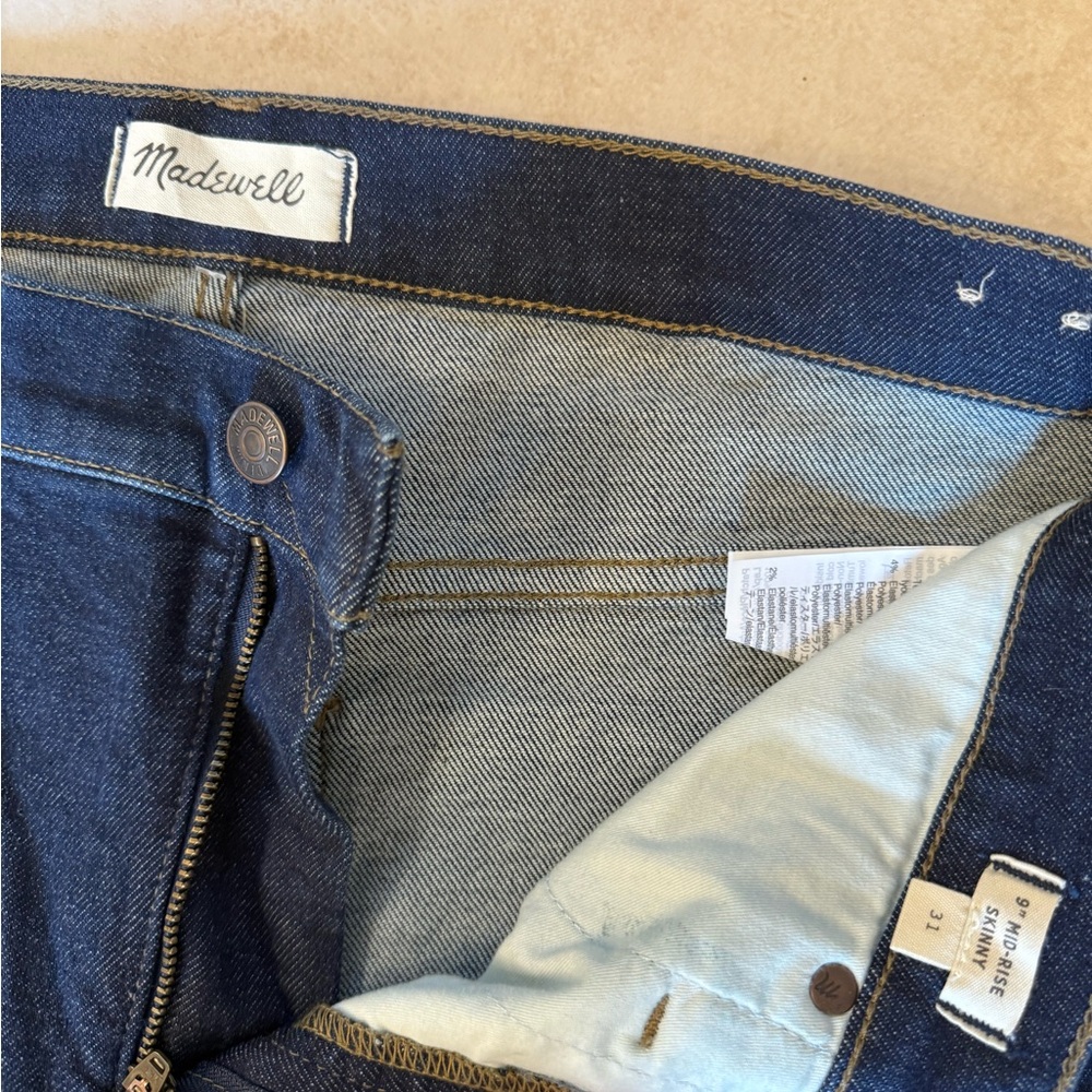 Madewell skinny jeans